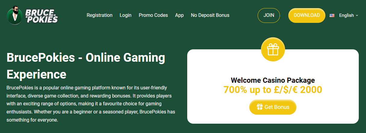Experience Premium Gaming with the Bruce Pokies Casino App Experience Premium Gaming with the Bruce Pokies Casino App